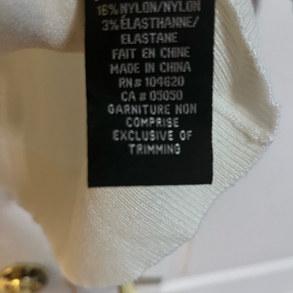 Jacob Elegant Cream Cold Shoulder Blouse - Picture 3 of 5